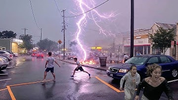 Moments Filmed Seconds Before Disasters - Best of 2025