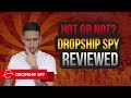 Dropship Spy Review  - Finding The Best Products To Dropship - Great For Shopify Product Research