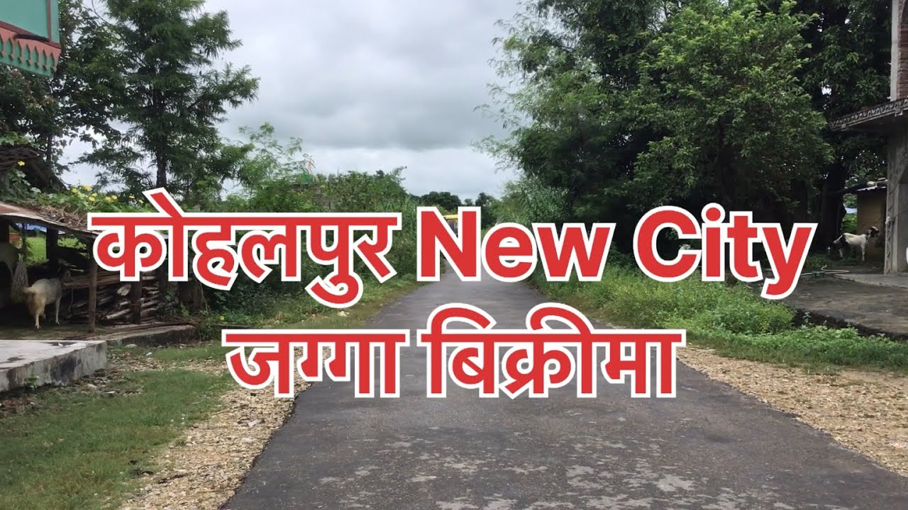 Land for sale at Kohalpur New City . YouTube
