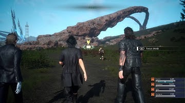 Final Fantasy XV demo intro and combat tutorial
