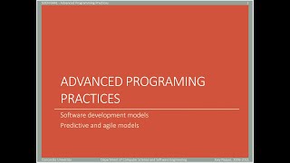 SOEN6441 - Advanced Programming Practices - week 2 - extreme programming