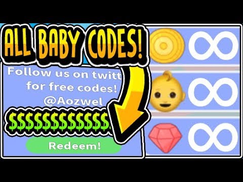 All New Baby Simulator Update Codes 2019 Baby Simulator New Update 1 Roblox Youtube - group of baby simulator roblox