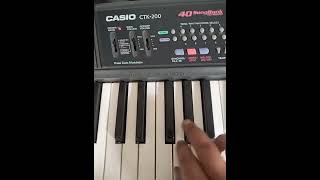 tes kenormalan tuts keyboard Casio CTK-200