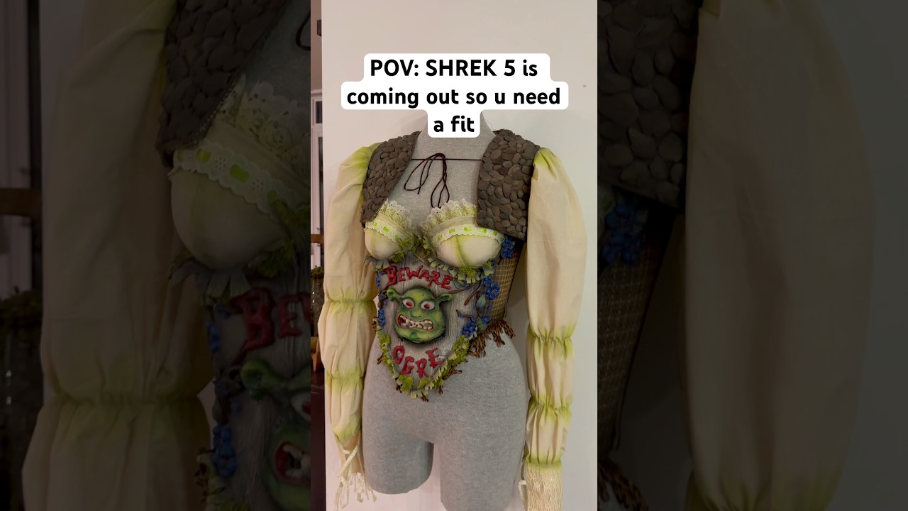 SHREK 5EVER 😩❤️ #costume #cosplay #cosplayer #shrek #shrek5 #costumedesign