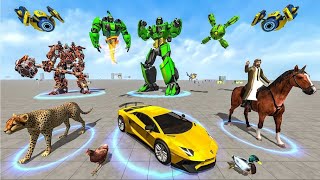 Flying Ghost Robot Car Game screenshot 4