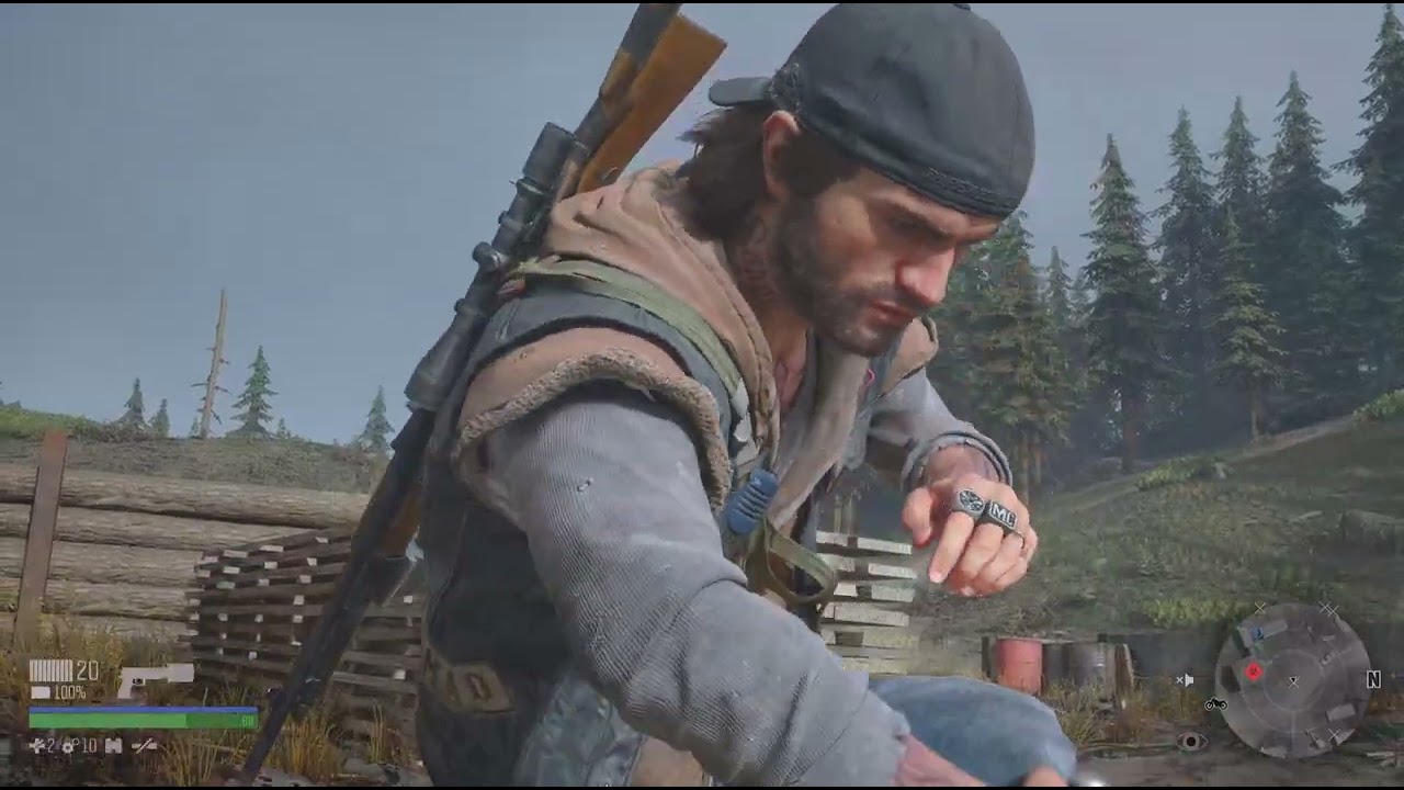 Clear the logging camp infestation zone(Nest/P3تنظيف المنطقةحول المعسكر(اعشاش/ج٣) #daysgone #gaming 