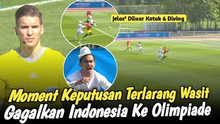 'KEKONYOLAN WASIT DIDEPAN PRESIDEN FIFA' Saat Pelanggaran Diluar Kotak Wasit Justru Tunjuk Pinalty