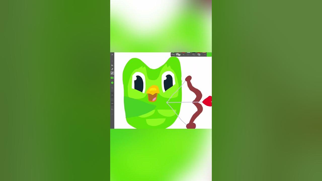 Drawing duolingo daily until they comment on my video day 43 - YouTube