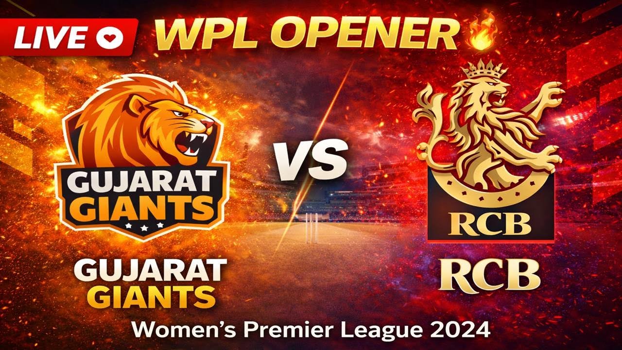 WPL OPENER 🔥 Gujarat Giants vs RCB | Cricket 2K25 | Women’s Premier League LIVE