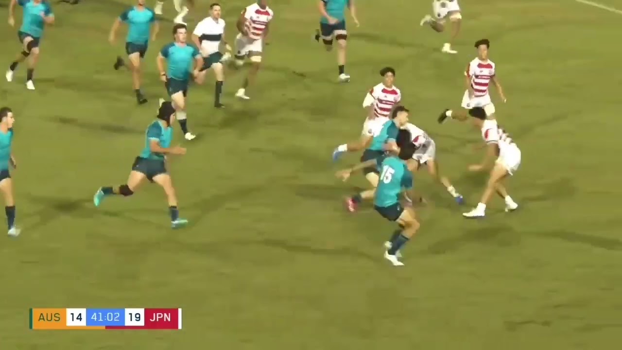 Xavier Reubens Under 20s Rugby Championship Highlights 2025