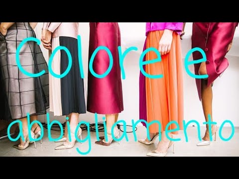 Video: Colore e carattere dell'abbigliamento