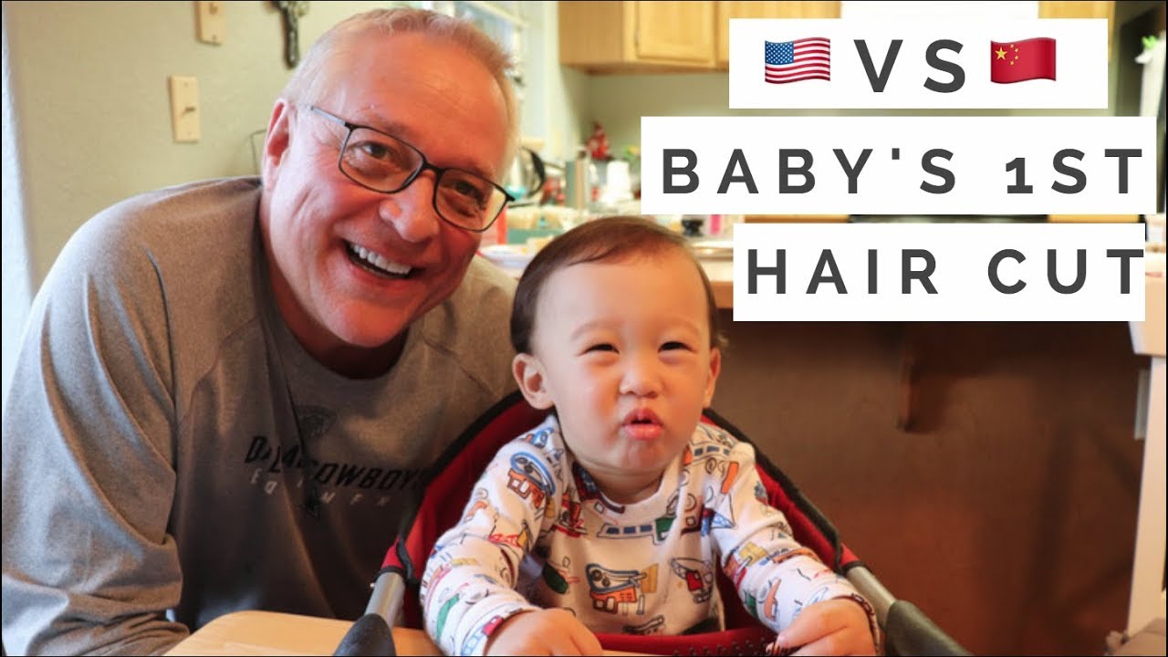 🇺🇸VS🇨🇳 BABY'S 1ST HAIRCUT | 中美文化差异：宝宝第一次剪头