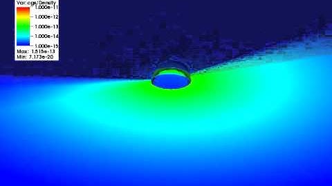 Onset of a gravitational instability in a massive accretion disk