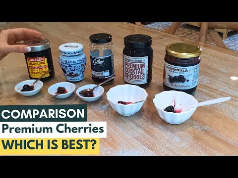 Gourmet Cocktail Cherries - 5 Brands go Head to Head - WHICH IS BEST?