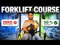 Forklift Course Vlog #1 | 5 Daily Oil Maintenance Checks | My First Vlog