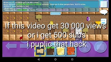 Growtopia Fly hack android