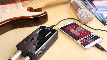 iRig Pro DUO - the smallest fully-featured dual-channel interface on the market