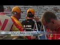 IndyCar's only doubleheader of the season paused by rain at Milwaukee Mile