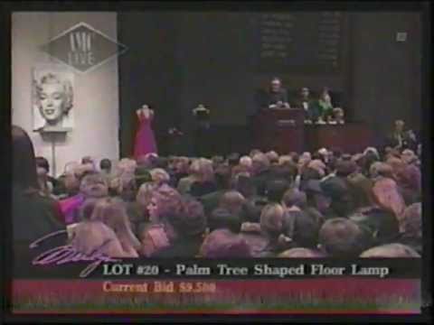 Marilyn Monroe Auction - Christie's 1999 - Part 3 - YouTube