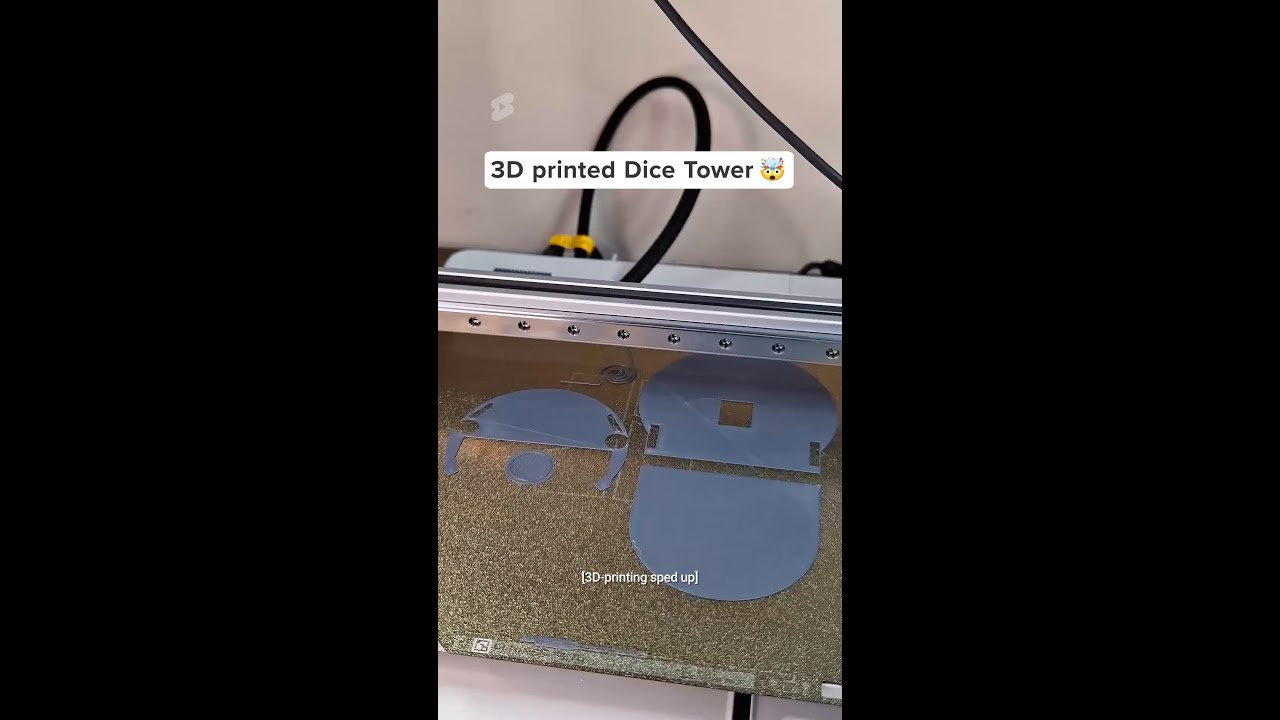 if a dice tower rolled a nat 20 🎲 @Freaky3D #3dprinting #dice #dicetower #dnd #games