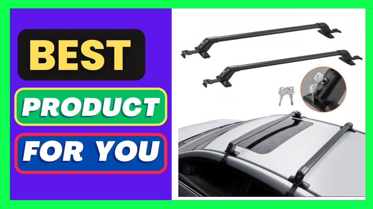 VEVOR Universal Roof Rack Cross Bars, 41.3" Aluminum Roof Rack Crossbars
