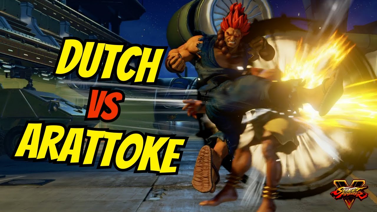 Street Fighter V CE - Dutch [Akuma] VS Arattoke [Dhalsim] - High level gameplay