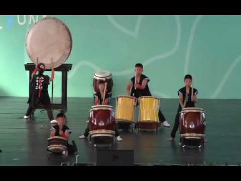 2010宜蘭童玩節日-本博多謳說藝太鼓團演出片段