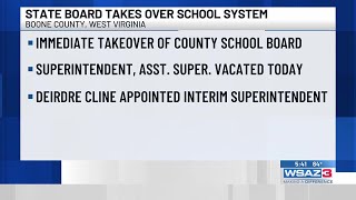 W.Va. Board of Education takes over Boone County Schools