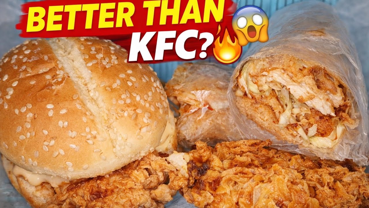 Crispy Zinger Burger Recipe | Better Than KFC? 🍔🔥| How to Make Crispy Zinger Burger at Home 