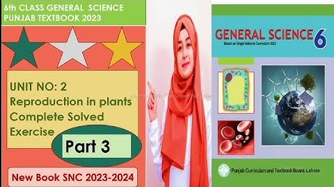 New Book 6th Class General Science|Complete Solved Exercise| unit no# 2 Reproduction in Plants