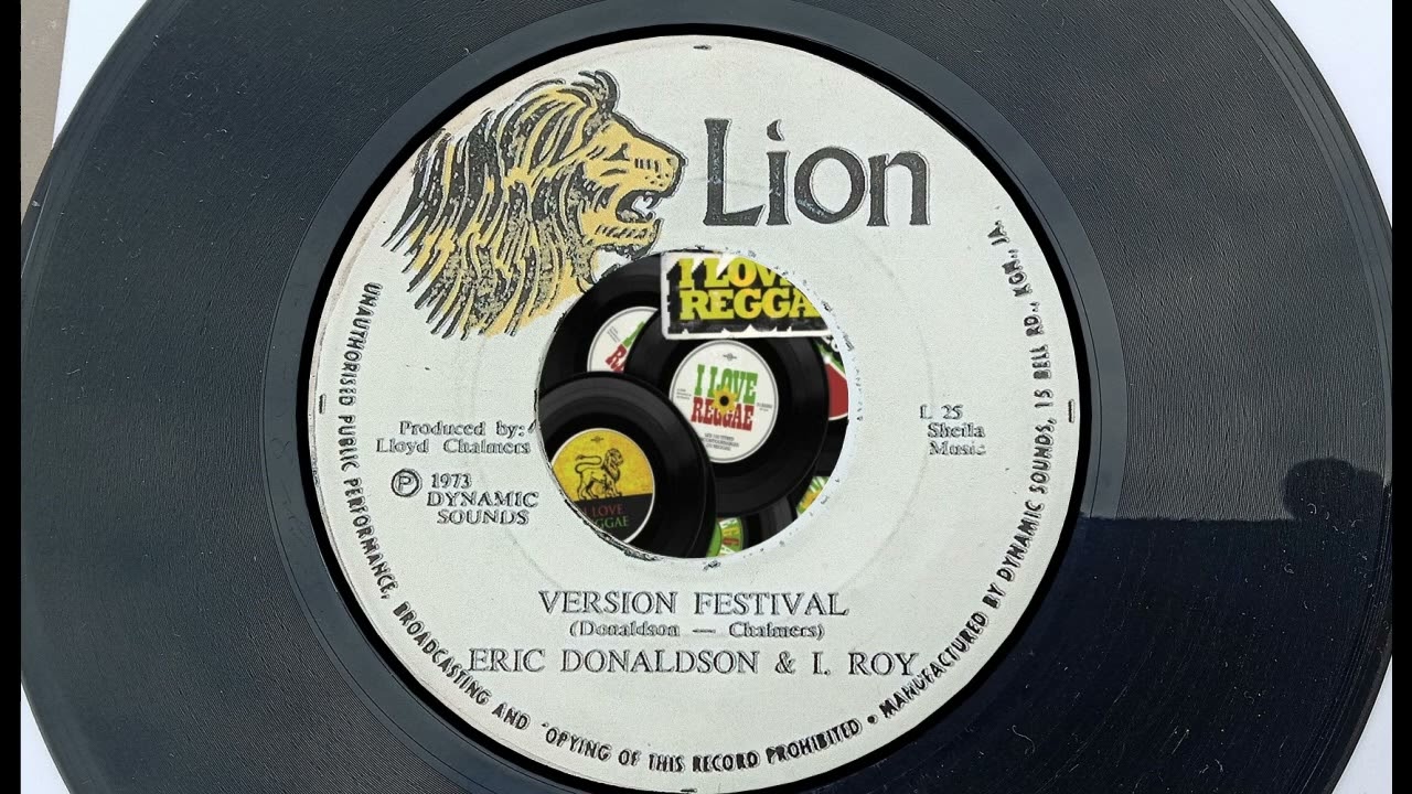 レゲエ WHAT A FESTIVAL ERIC DONALDSON レコード Eric Donaldson - What A Festival / Eric Donaldson & I Roy