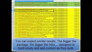 One Way Link Building Service Demonstration