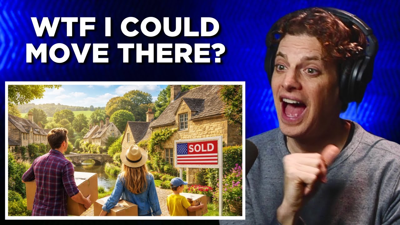 Реакция американцев на массовый переезд в Котсуолдс, Англия!