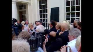 Bee Gees Robin Gibb 10 May 2008 Brook Street Blue Plaque Unveiling