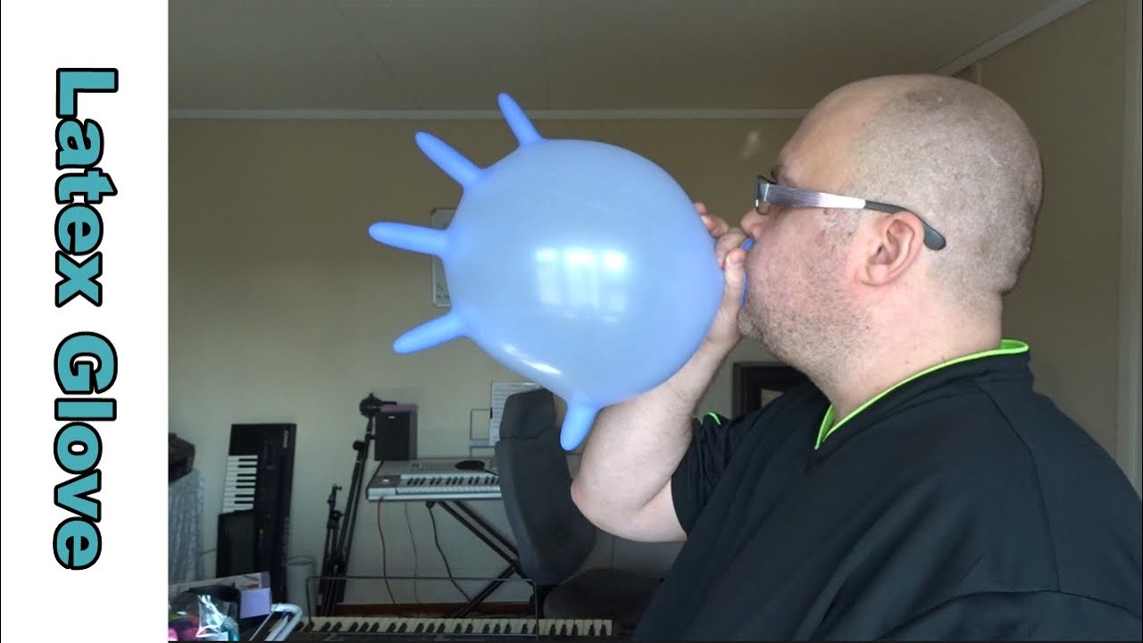Latex Glove Blow 2 POP