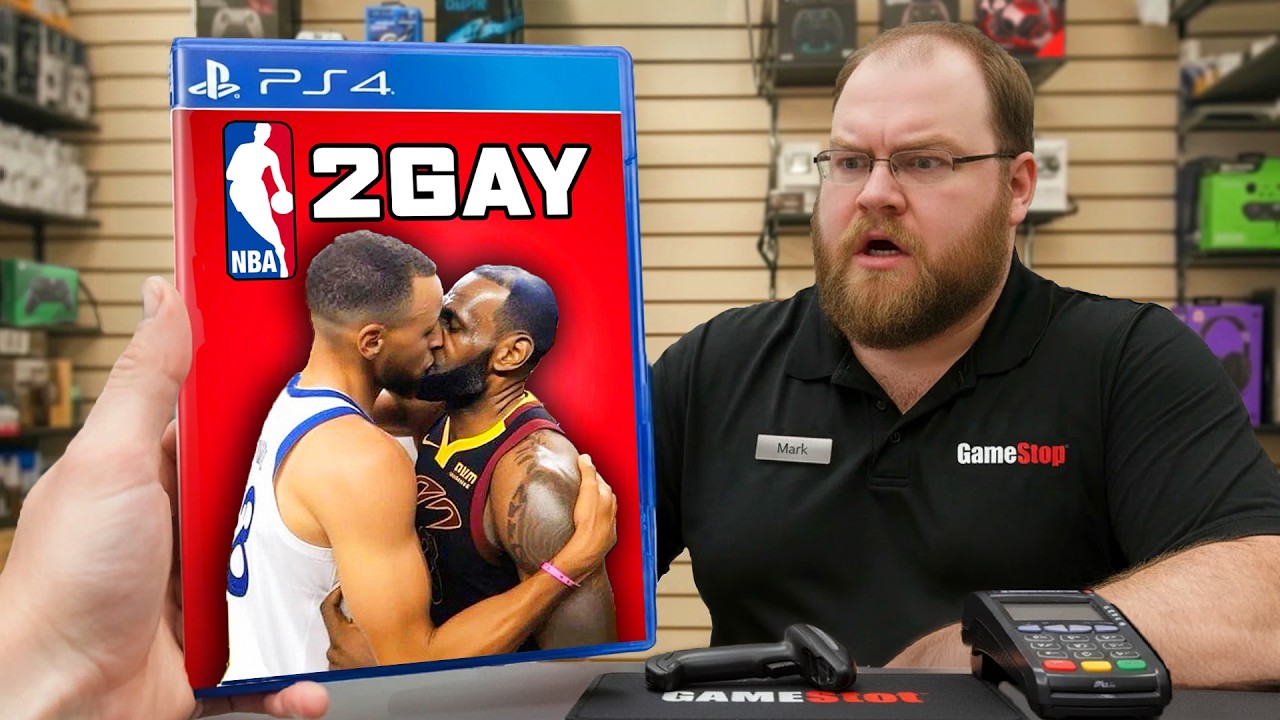 Продажа наступательных игр в GameStop!