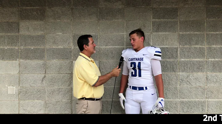 Pigskin Preview 2018 - Colton Winder - Carthage