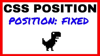 CSS Position Fixed - CSS Position Tutorial