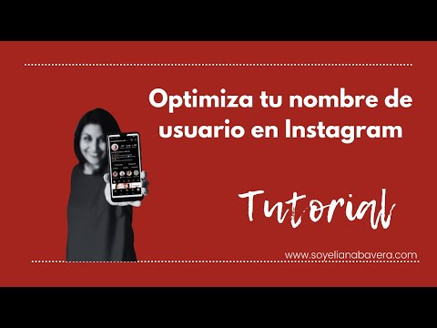 Cambia tu NOMBRE DE USUARIO de Instagram con estrategia | SEO en Instagram | Eliana Bavera