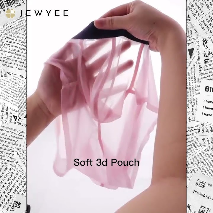 Unbelievable thin soft breathable 3d pouch underpants #mensbriefs #menswear #jewyeemens underwear