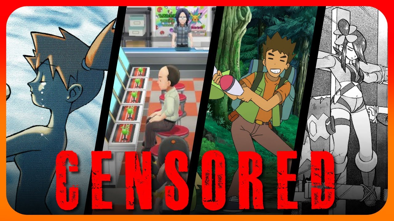 Censored Pokemon Media