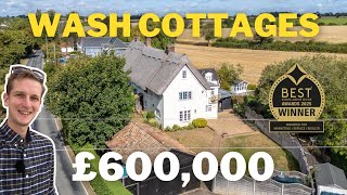 Wash Cottages, Debden Uk Period Home Tour 600,000 Essex