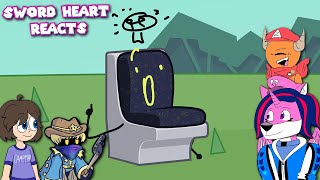 Sword Heart & Friends React To ONE 2: Just Tripped
