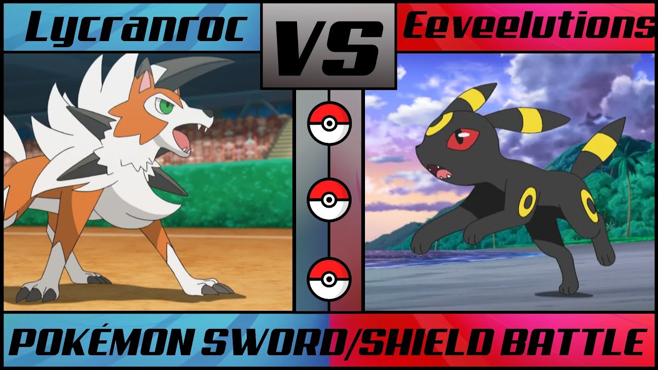 TEAM LYCANROC vs TEAM EEVEELUTION | Pokémon Evolution Line Battle