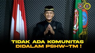 Himbauan Pengasuh PSHW-TM Terkait Komunitas dan Kamtibmas Menjelang Bulan Suro 2023