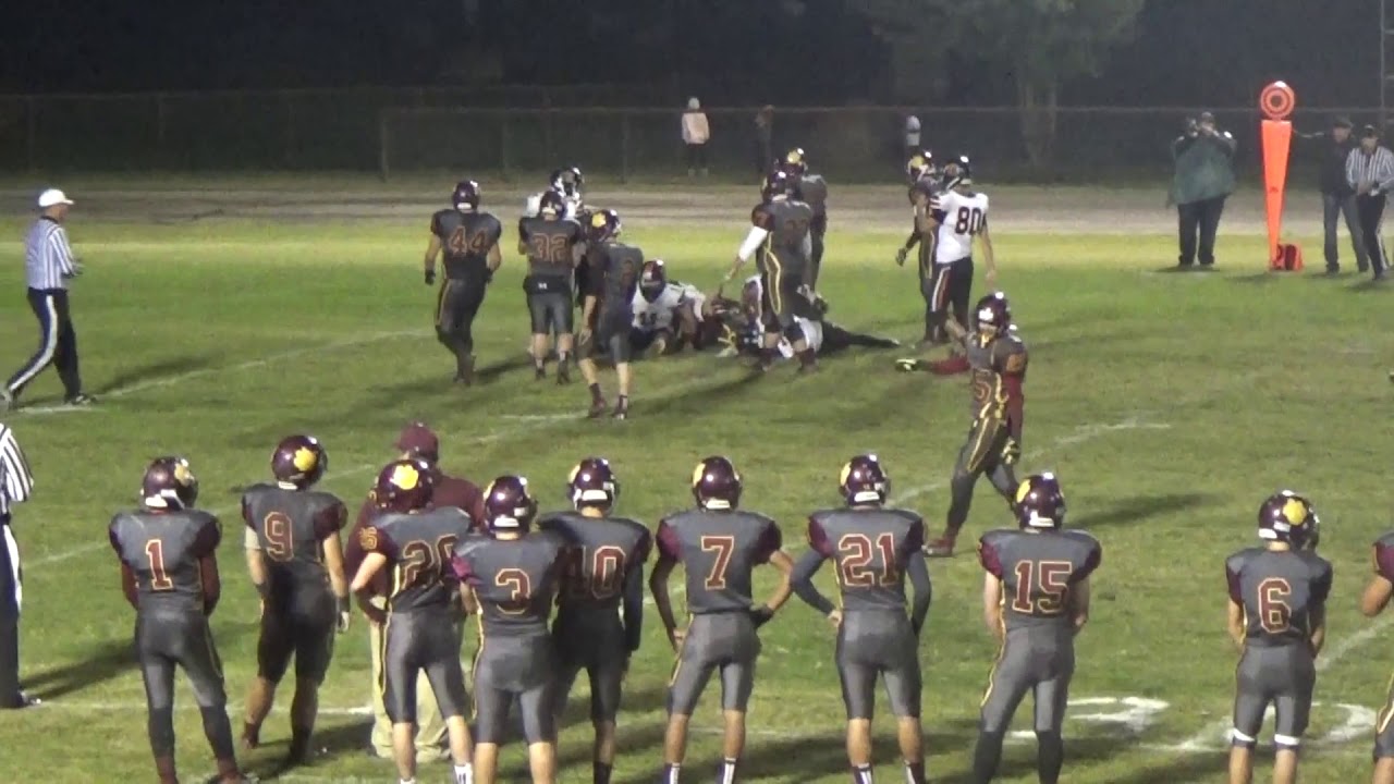 101218 Week 7 Football Porum Panthers vs Keota Lions