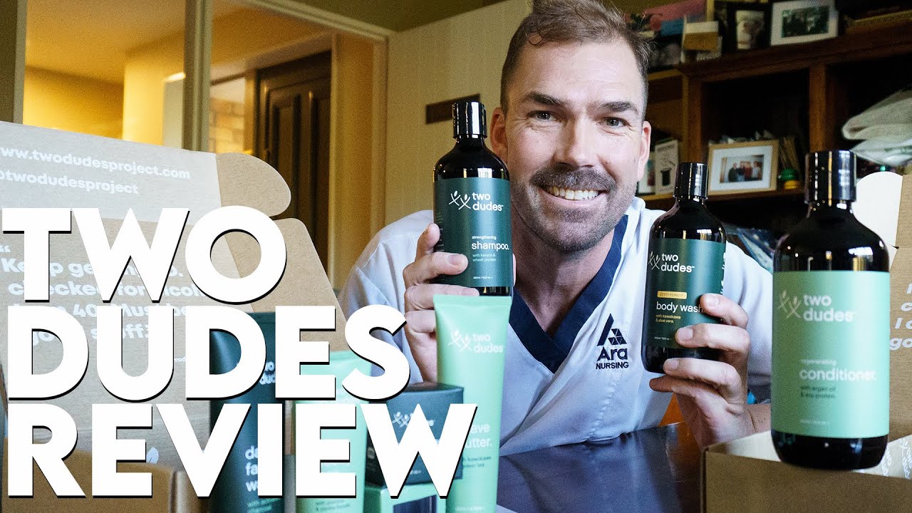 Two Dudes Men's Bathroom Product Review | MorgNuts