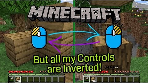 Minecraft BUT my Controls are INVERTED!