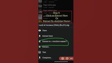 How to Extract Ppsspp games Zip File Using Zarchiver | How To Extract PPSSPP Games