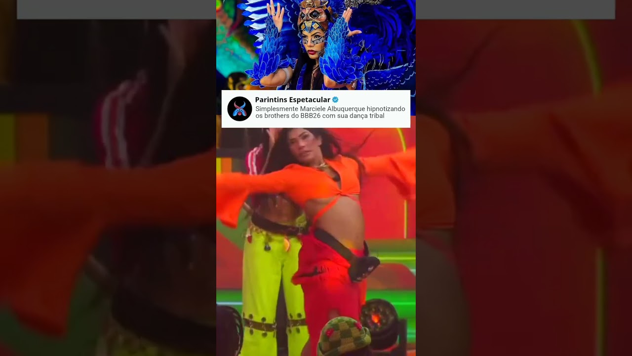 Os brothers ficaram hipnotizados ao ver a Marciele Albuquerque dançar Guerreira das Lutas...